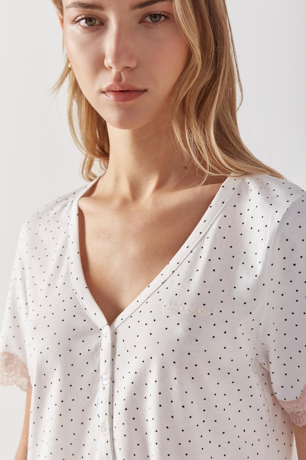 camisón little dots