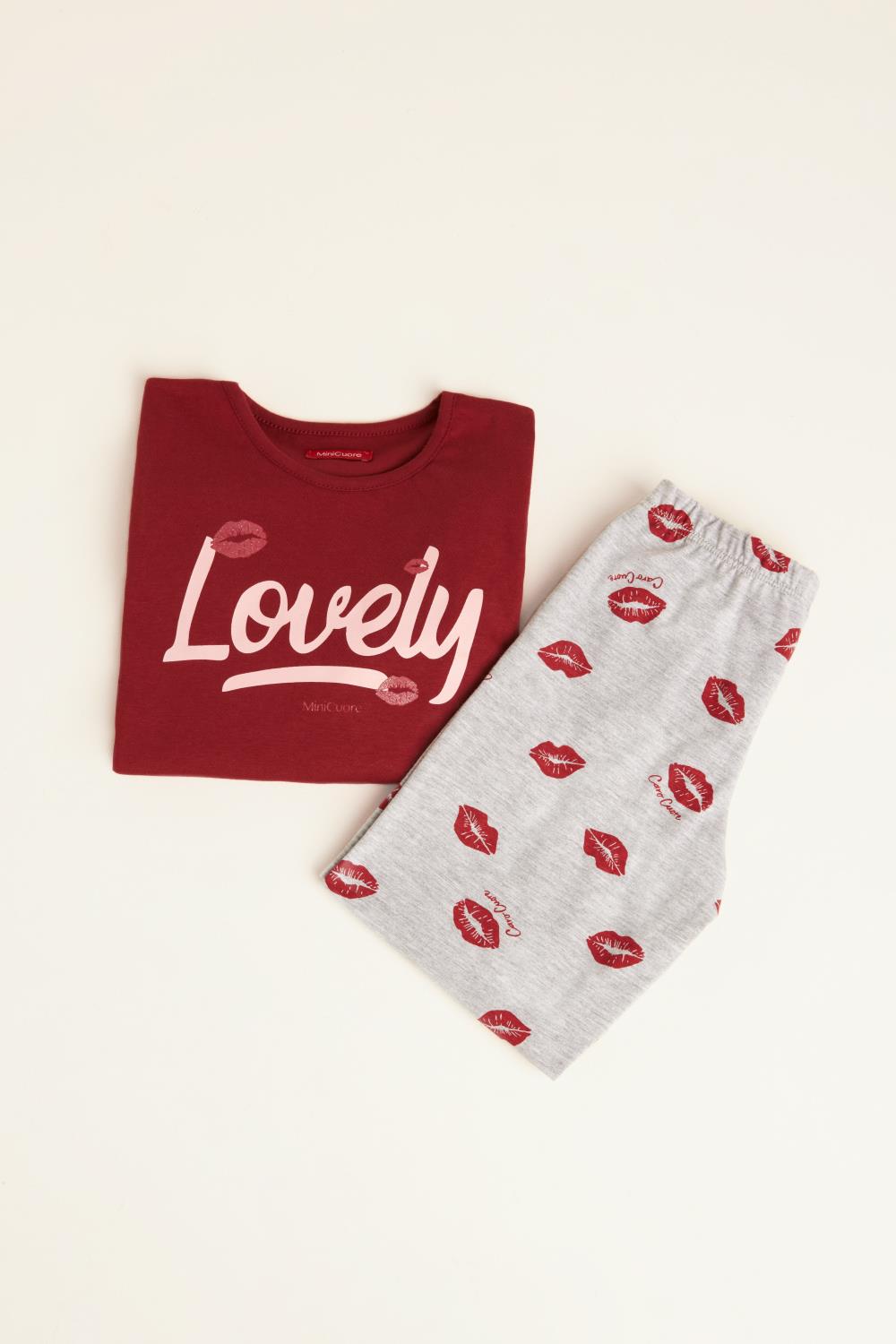 PIJAMA MINI ROUGE