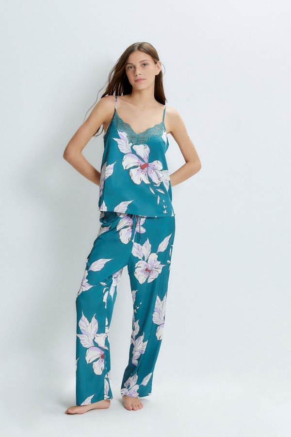 pijama luxe flowers