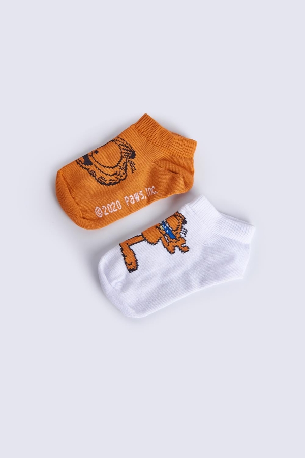 pack soquete mini garfield x2