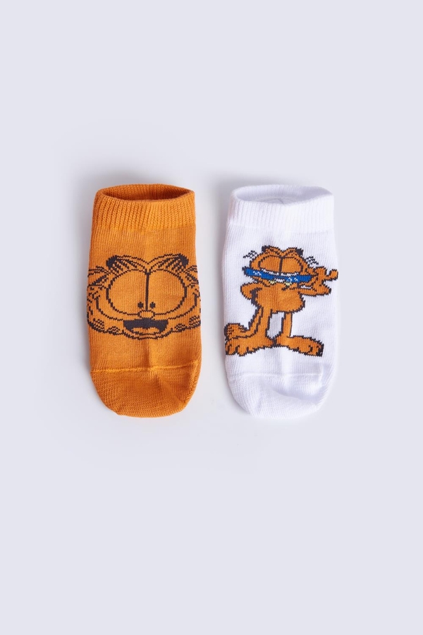 pack soquete mini garfield x2