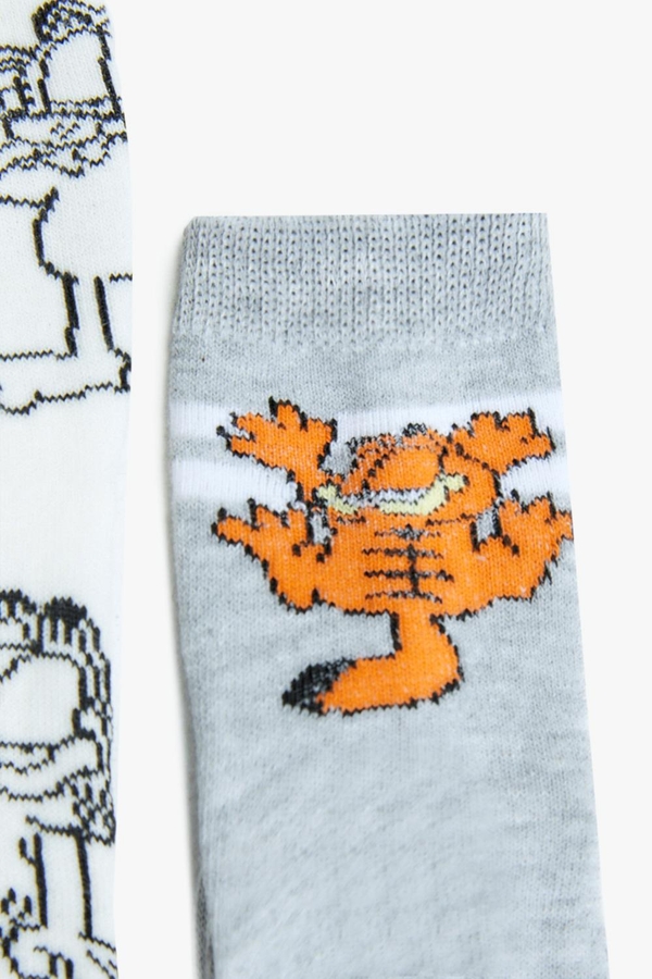 pack medias mini garfield x2