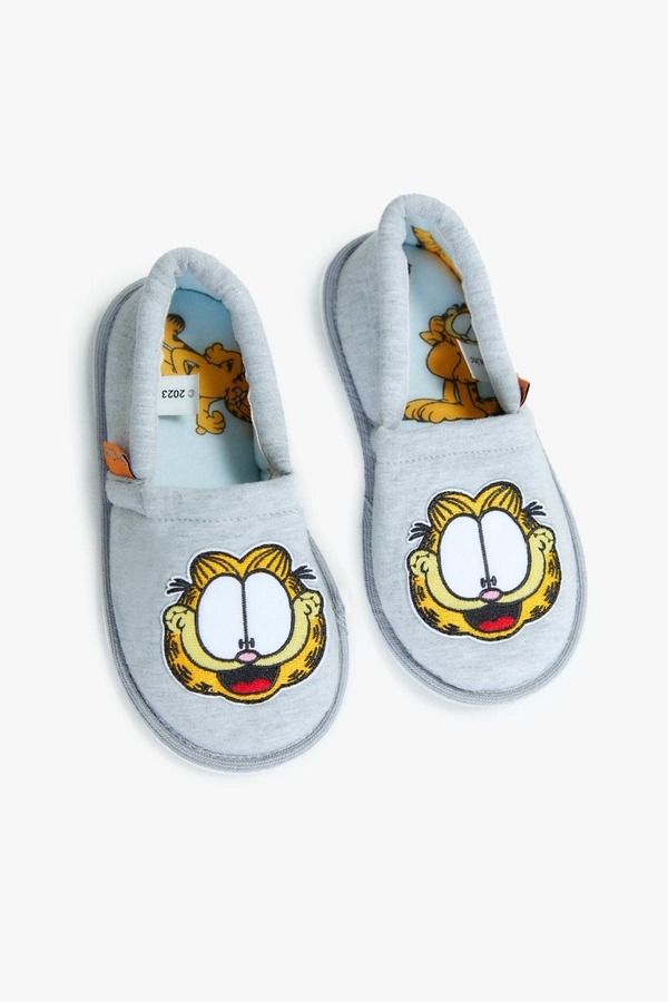 pantufla mini garfield face