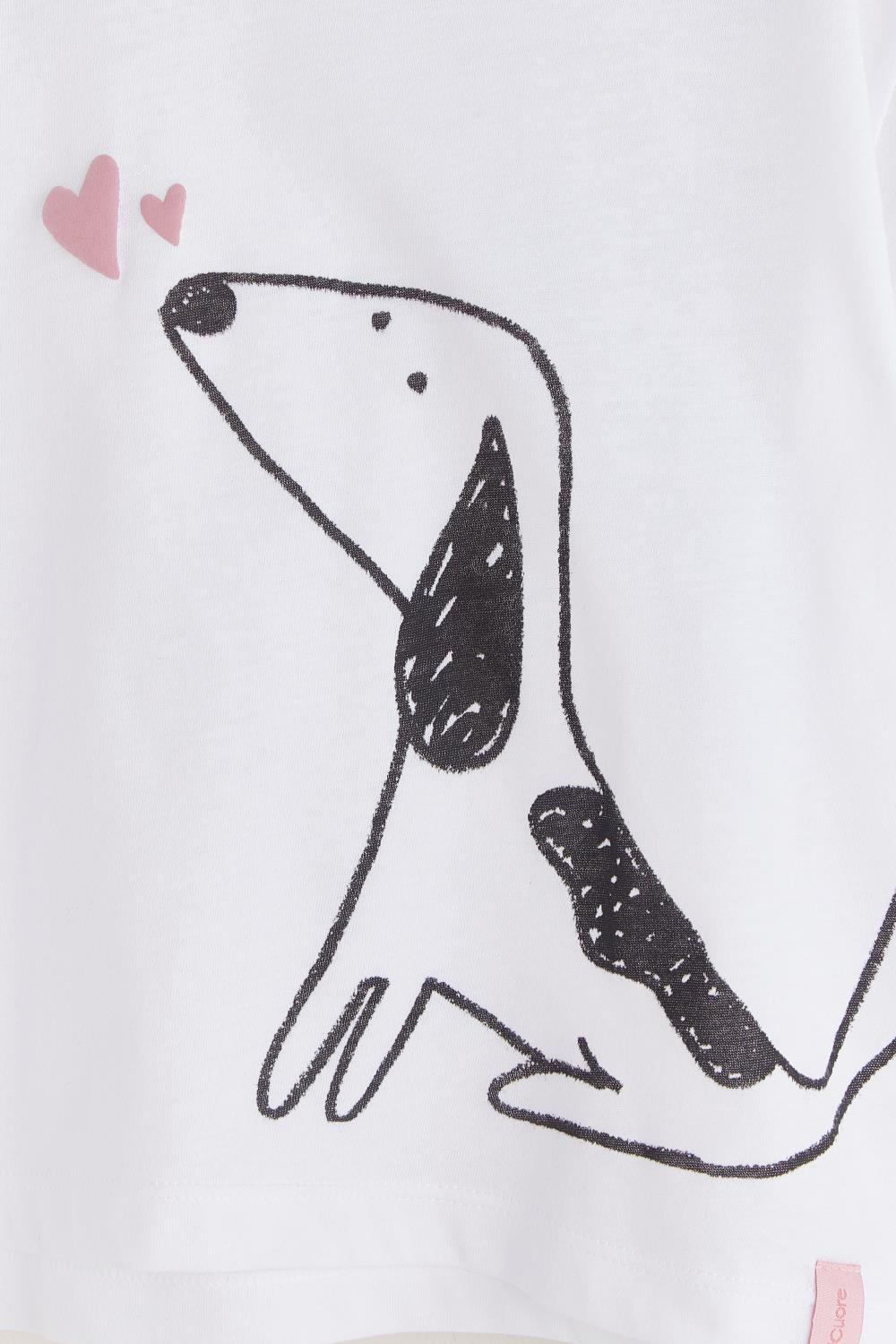 pijama corto mini puppy