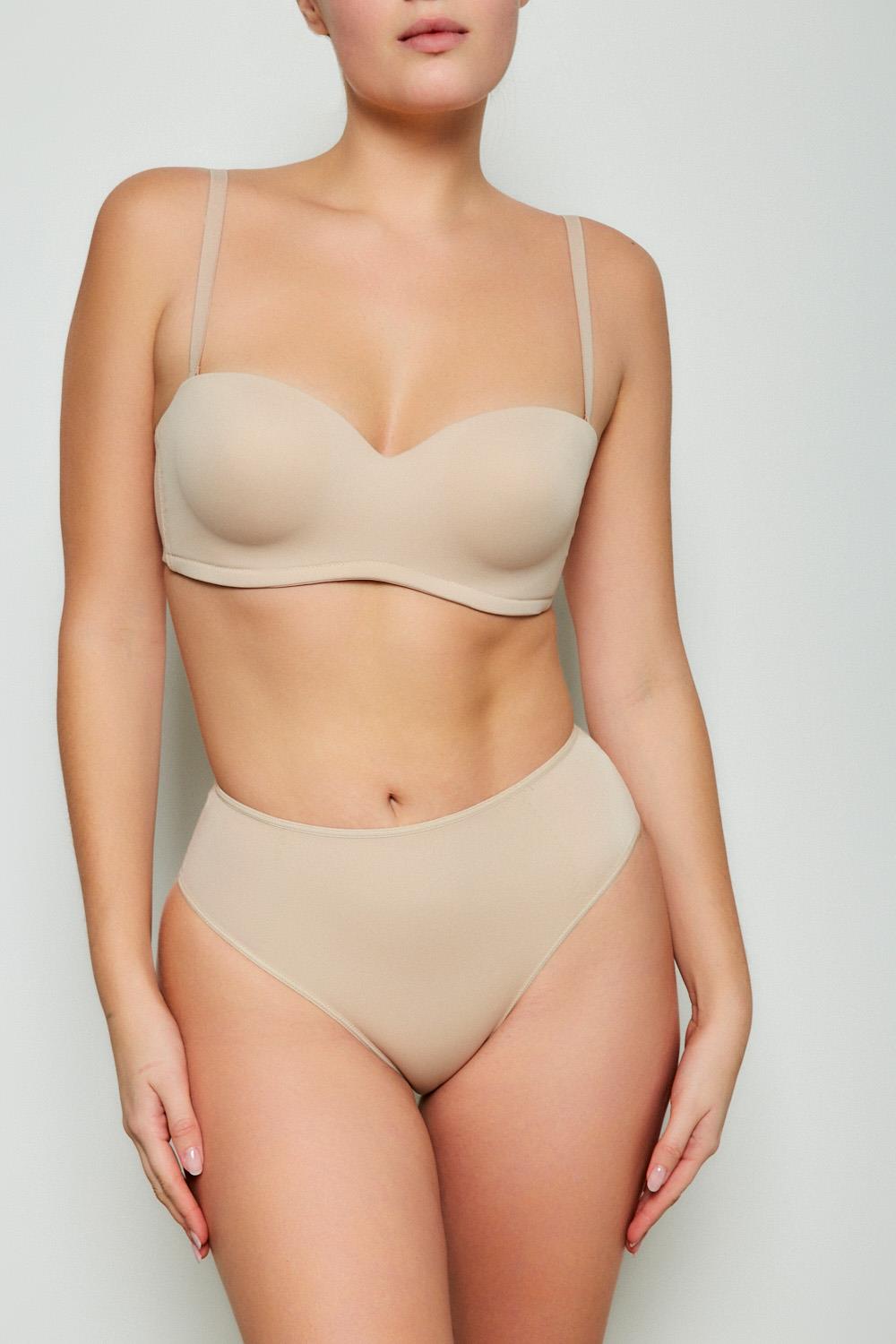 strapless tricot